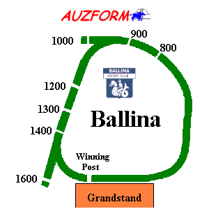 Ballina race track supplied by www.auzform.com.au