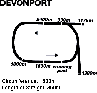 Devonport race track supplied by www.auzform.com.au