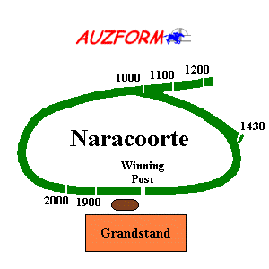 Naracoorte race track supplied by www.auzform.com.au