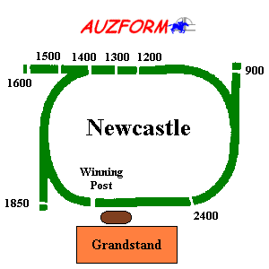 Newcastle race track supplied by www.auzform.com.au