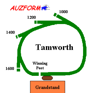 Tamworth race track supplied by www.auzform.com.au